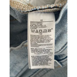Old Navy Boyfriend Loose Jeans 10 Light Wash Mid Rise Straight Leg Denim thumbnail 4