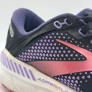 Brooks Adrenaline‎ GTS 22 Running Shoes Womens 9 Navy Purple Pink Athletic Snkr thumbnail 7