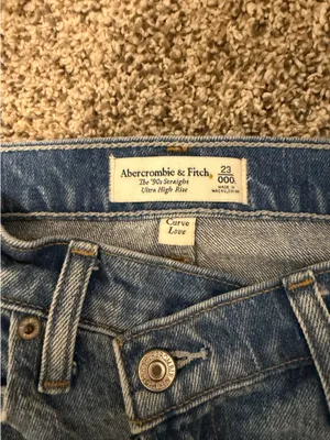 Abercrombie Jeans 90s High-Rise Straight Curve Love thumbnail 2