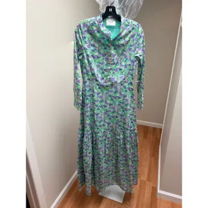 NEW Tuckernuck Hyacinth House Long Sleeve Printed Maxi Dress Size XS thumbnail 3
