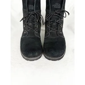 The North Face Ballard Lace II Suede Boots Black Combat Womens 8.5 thumbnail 7