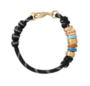 NWOT Roxanne Assoulin The Super Size Happy Cord Bracelet thumbnail 1