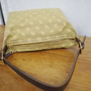 Dooney & Bourke Monogram Canvas Shoulder Bag thumbnail 7