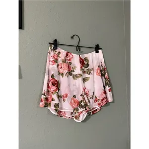 New Show Me Your Mumu Sawyer Short Size Medium Rosie Posie Double Lined Sheer thumbnail 3