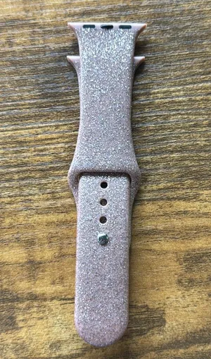 38/40/41mm Apple Watch Glitter Pink compatible band thumbnail 1