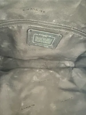 Coach Prairie Satchel Womens Gray Leather Silver Hardware Zip cute preppy y2k thumbnail 5