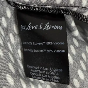 For Love & Lemons Beth Polka Dot Midi Dress Romantic Cocktail Size XS NWT thumbnail 7