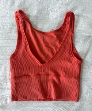 Lulu Reversible Tank Red Size 2 thumbnail 1
