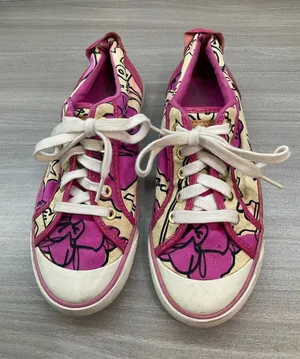 Coach Barrett Poppy Love Designer Fuchsia Pink Patent Leather Trim thumbnail 1