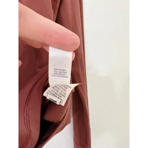 OFFLINE by Aerie Real Me Long Sleeve Mock Neck Active Top Rust Brown Size L thumbnail 6