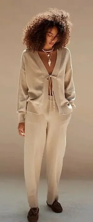 NWOT Free People Solar Sweater Set thumbnail 1