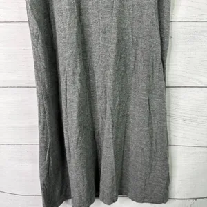 Alexander Wang Ribbed Knit Tank Top Scoop Neck Minimalist Designer Gray S thumbnail 6