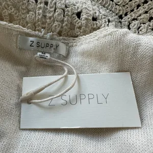 NWT Z Supply Allure Dress Sz M Natural Crochet Knit Sleeveless Boho Sleeveless thumbnail 4