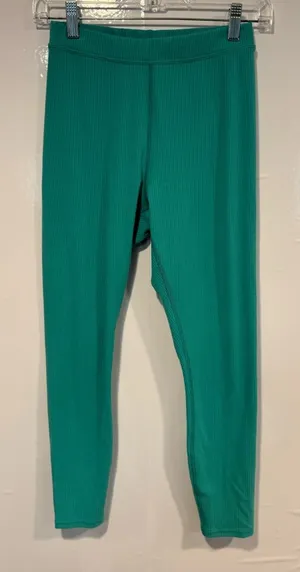 Alo Green Ribbed‎ Teal Leggings thumbnail 1