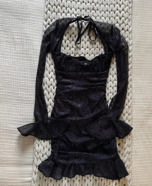 Babyboo Black Mini Dress thumbnail 3