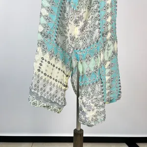 NWOT Johnny Was Arroyo Ice Floral Paisley Long Tunic Shirt Blouse Size L thumbnail 5