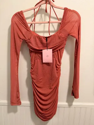 Hello Molly Mini Dress Pink thumbnail 4