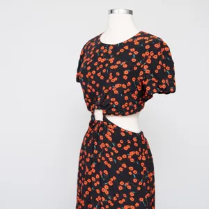STAUD | Calypso Poppy Cut-Out‎ Dress thumbnail 13