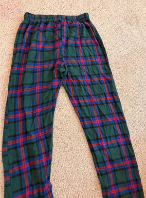 Flannel sweatpants Green Size M thumbnail 2