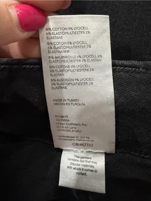 Pilcro Anthropologie The Skipper Black Wide Leg Jeans thumbnail 4