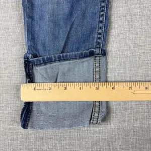 Hudson Crop Muse Jeans Womens 26 Blue Mid Rise Skinny‎ Cuffed Ankle Zip Denim thumbnail 8