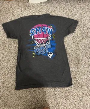 Cheer Athletics Swoosh Shirt Gray thumbnail 2
