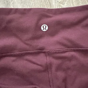 🛎️ Clearance Lululemon Wunder Under Pant High Rise leggings red grape thumbnail 6