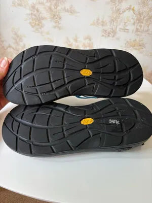 Chacos Z2 Blue and Black Multi-Strap Vibram Sandals Outdoor Gorpcore Size 8 US thumbnail 6
