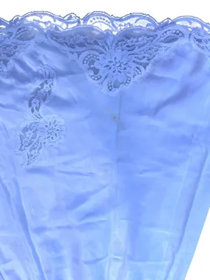 Wonder Maid White Half Slip With Lace Hem Non-Cling Size M Made In USA 21t thumbnail 3