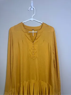 Free People Summer Struttin Mini Tunic Dress thumbnail 4