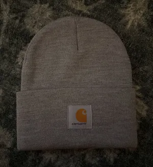 Carhartt beanie gray thumbnail 1