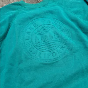 Vintage Lake Tahoe Embossed Crewneck Sweatshirt thumbnail 2
