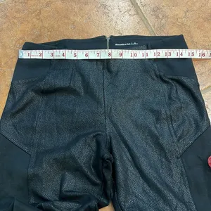 Abercrombie & Fitch stretchy Coated faux leather look leggings size M‎ thumbnail 7
