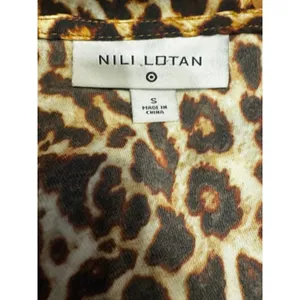 Nili Lotan for Target Leopard Print Silky Slip Maxi Dress, Size S thumbnail 4