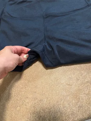 Old Navy Navy Blue High-Waist Leggings thumbnail 3