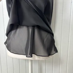 Lauren Ralph Lauren Black Silk Satin Lace Trim Camisole Top Size‎ 12 thumbnail 10