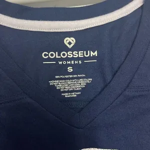 Colosseum Navy White Penn State Nittany Lions Short Sleeve V-Neck T-Shirt- Small thumbnail 10