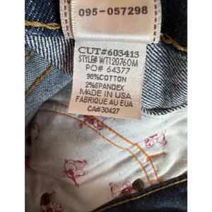 Vintage ‘00s True Religion Billy Dark Wash Low Rise Jeans Size 26 Made in U.S.A. thumbnail 9