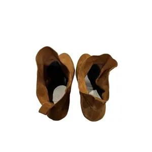 Sole Society Women's Laurel Ankle Booties Brown Suede‎ Size 8 thumbnail 6