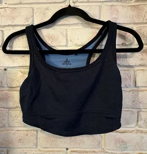 prAna Women's Black Sports Bra Size Small thumbnail 1