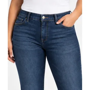 Lee Legendary Womens Flare Jeans Size 18M Inner Strength Blue Stretch 33 Inseam thumbnail 5