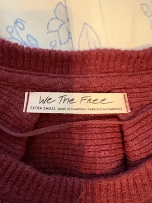 Free People Sweater Oversized thumbnail 2