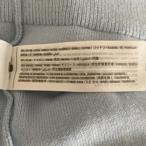 Abercrombie & Fitch Open Front Cardigan With Pockets and Logo Light Blue Size‎ S thumbnail 9