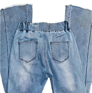 Buckle Three Birds Nest Vintage Wide Leg Palazzo Bell Bottom Flare Jeans S thumbnail 6