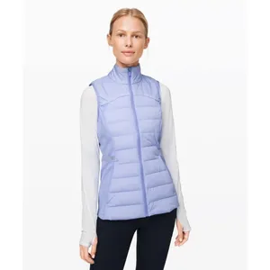 Lululemon Down For It All Vest‎ Lavender Dusk Purple Blue W4AQLS thumbnail 2
