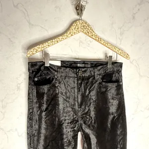 7 for all mankind the high waist black skinny jeans thumbnail 4