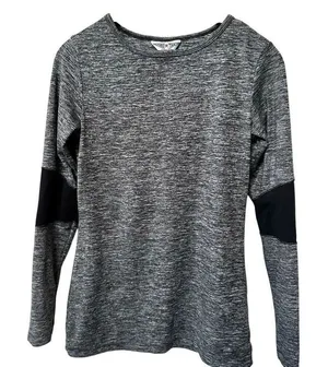 Hardtail grey Jersey Long Sleeve top Gray Size L thumbnail 1