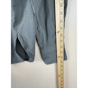 Zara XS Women’s Oversized Green Button-Down Shirt Long Sleeve thumbnail 7