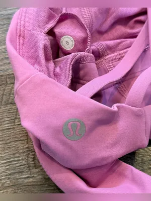 Lululemon Free To Be Serene High Neck Long Line Sports Bra Magenta Glow 6 thumbnail 3