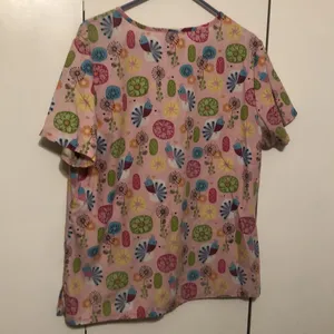 SB Scrubs Women’s Size Large Pink Color Scrubs thumbnail 6